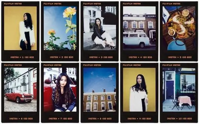 Alt view image 3 of 4 - Fujifilm Instax Mini 40 Contact Sheet Instant Film (3-Pack and 30 Exposures)