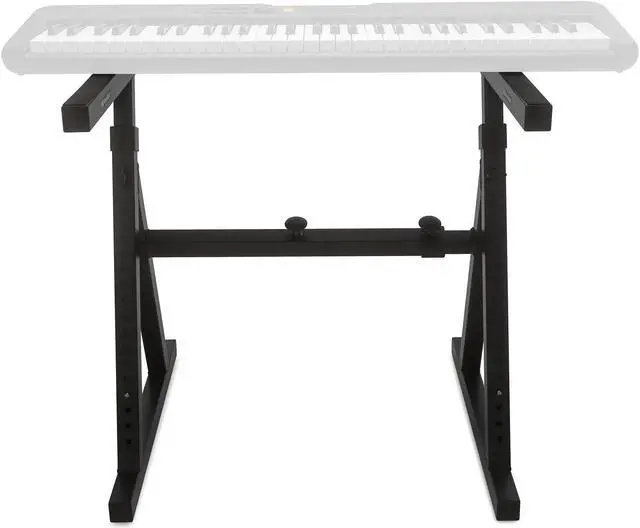 Alt view image 2 of 7 - Knox Gear Z-Style Adjustable Keyboard Stand - Sturdy Height & Width Adjustable