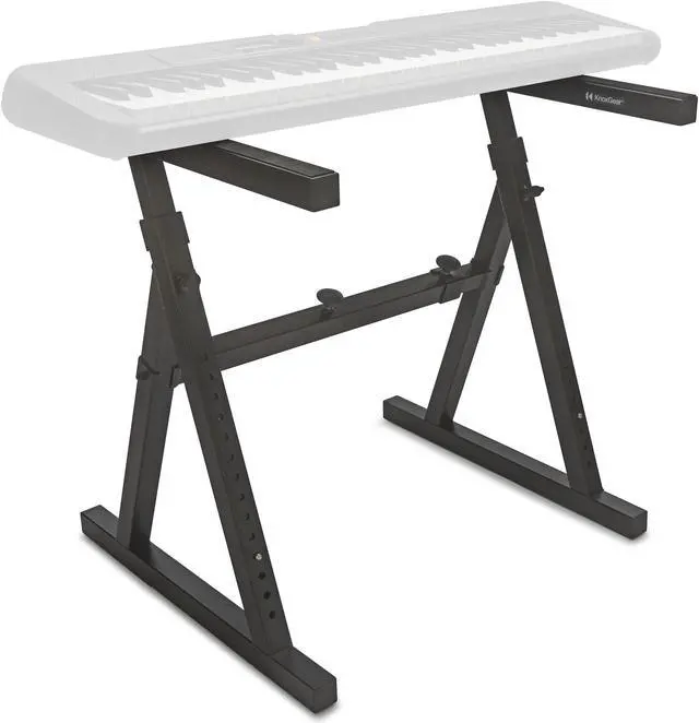 Alt view image 7 of 7 - Knox Gear Z-Style Adjustable Keyboard Stand - Sturdy Height & Width Adjustable