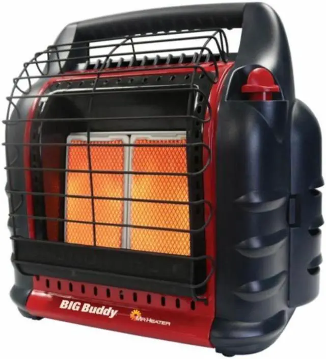 Alt view image 5 of 10 - Mr. Heater 4,000 - 18000 BTU Big Buddy Portable LP Gas Heater Unit