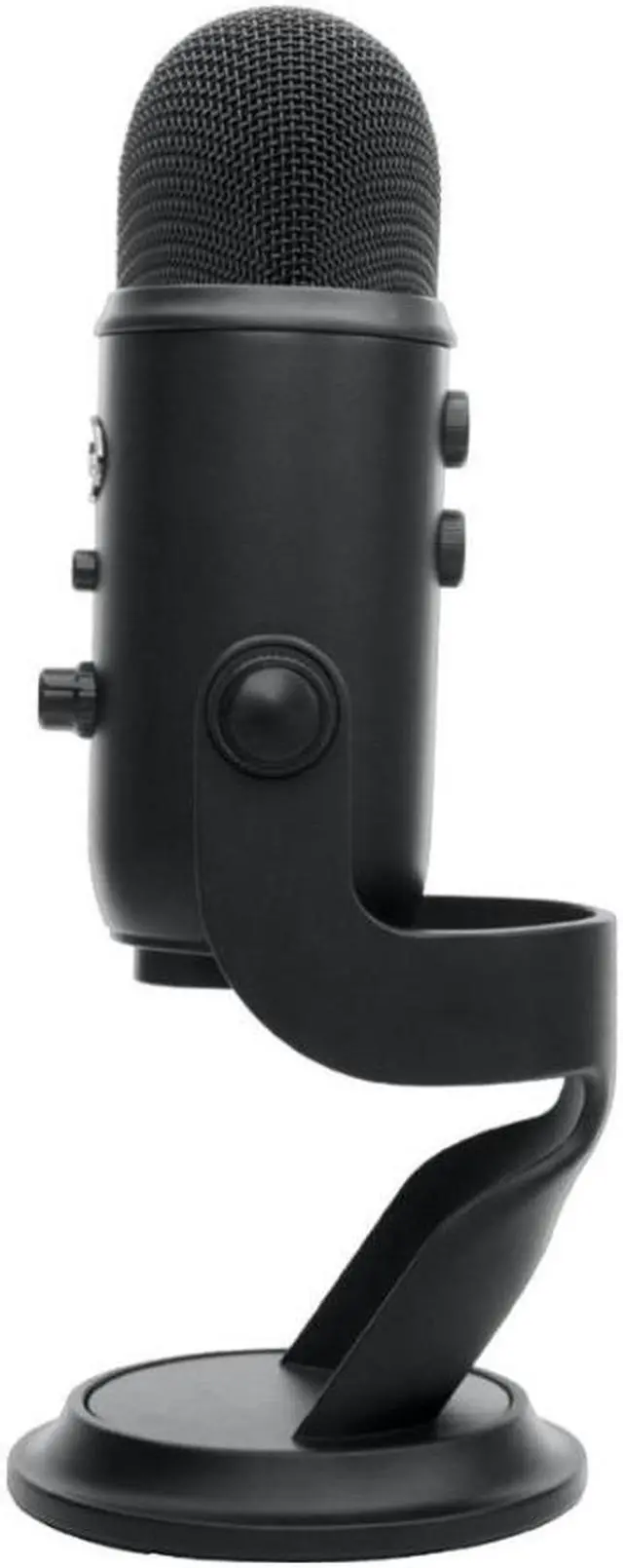Alt view image 4 of 7 - Blue Microphones Blackout Yeti with Knox Gear Pop Filter
