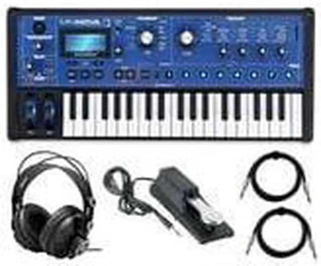 Alt view image 3 of 7 - Novation MiniNova Synthesizer with Headphones, Sustain Pedal and TRS Cable