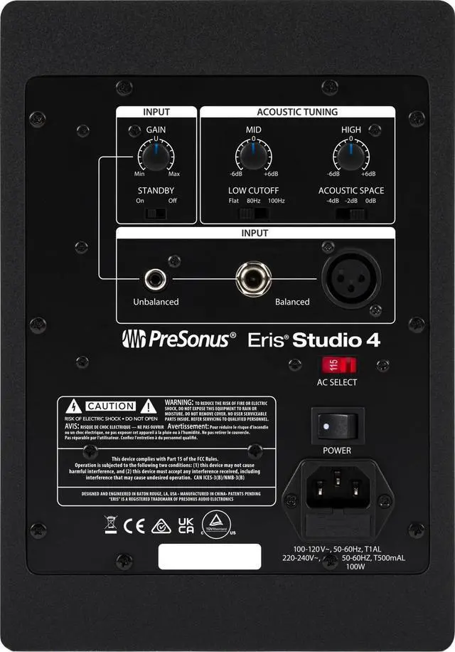 Alt view image 8 of 9 - Presonus ERIS STUDIO 4
