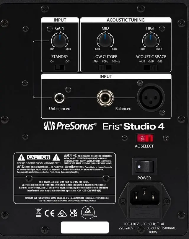 Alt view image 9 of 9 - Presonus ERIS STUDIO 4