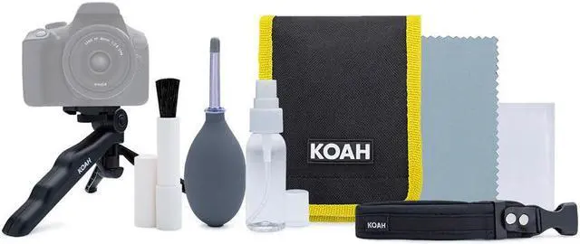 Alt view image 5 of 7 - Koah Roebling Street Camera System Gadget Bag, Cleaning Kit and 64GB SD Card