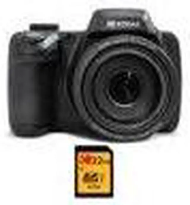 Alt view image 2 of 7 - Kodak PIXPRO AZ528 16MP Astro Zoom Digital Camera with 52x Zoom (Black) Bundle
