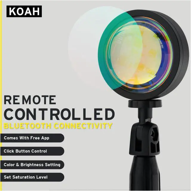 Alt view image 3 of 7 - Koah Sunset and Skyscape LED Projection Lamp for Content Creation