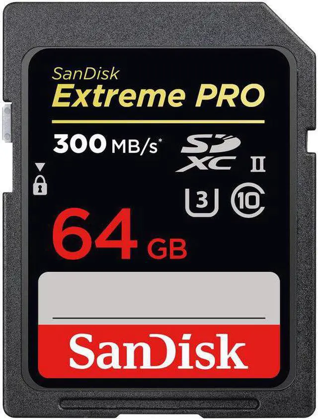 Alt view image 5 of 9 - SanDisk - SDSDXPK-064G-ANCIN - SanDisk Extreme Pro 64 GB Class 10/UHS-II (U3) SDXC - 1 Pack - 300 MB/s Read - 260 MB/s