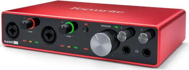 Alt view image 13 of 20 - Focusrite Scarlett 8i6 3rd Generation Audio Interface