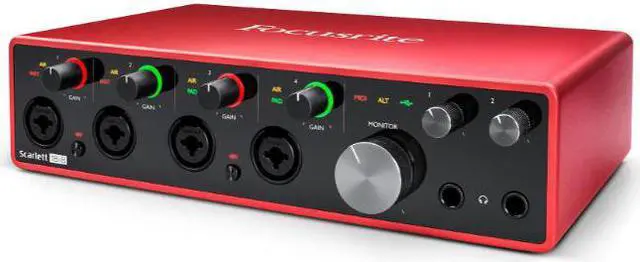 Alt view image 17 of 20 - Focusrite Scarlett 18i8 3rd Generation Audio Interface