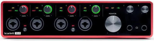 Alt view image 15 of 20 - Focusrite Scarlett 18i8 3rd Generation Audio Interface