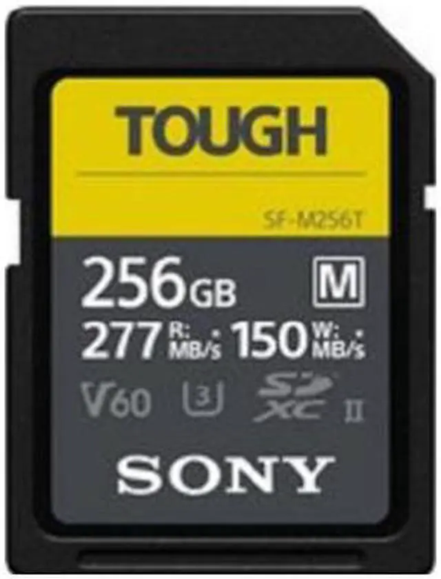Main image of Sony 256GB SF-M Tough Series UHS-II SDXC Memory Card SFM256T/T1