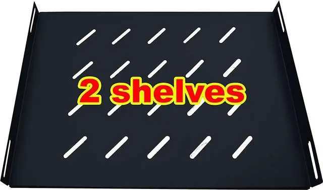 Alt view image 6 of 7 - Server Rack - Wall Mount Network Enclosure - Locking Wall IT Cabinet - 19 Inch Rack Av Audio Video Rack Lockable Cabinet Network Rack - Powerbar - Shelf - Fan - Feet (22U (24" w x24 d x43 h))