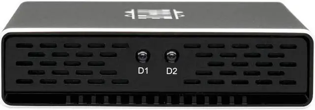 Alt view image 12 of 19 - Tripp Lite USB-C to Dual M.2 SATA SSD/HDD Enclosure Adapter - USB 3.1 Gen 2 (10 Gbps), Thunderbolt 3, UASP, RAID (U457-2M2-SATAG2)