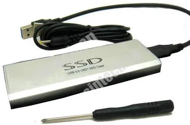 Alt view image 4 of 4 - USB 3.0 External Enclosure Case,Compatible with 18 Pin SSD Adata Xm11 Xm11zzb5 from Ultrabook Ux31 Ux21 Taichi21/31