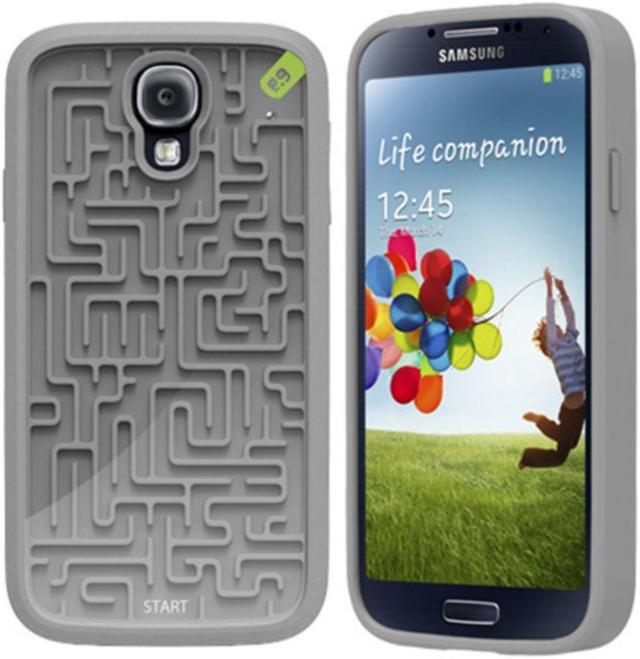Main image of Gray PureGear A-MAZE-ING Retro Gamer Protective Cover Case Samsung Galaxy S4