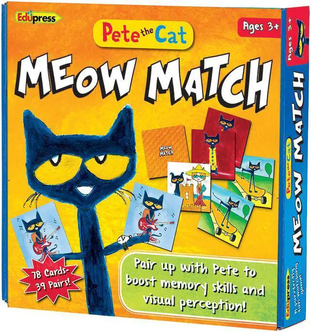 Main image of Edupress Pete The Cat Meow Match Game 2075