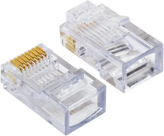 Alt view image 12 of 13 - Platinum Tools EZ-RJ45 Cat5e Connector (50 Pack) (100003C)