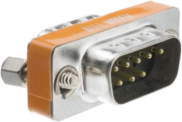 Alt view image 4 of 4 - Cable Wholesale DB9 Male / DB9 Male Mini Null Modem Adaptor