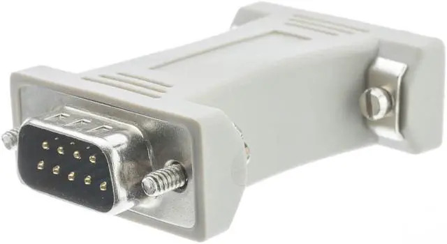 Alt view image 7 of 8 - Cable Wholesale DB9 Male / DB9 Male Serial / AT Modem Adapter, Molded type