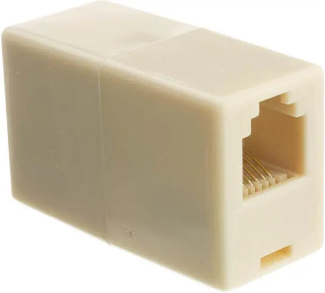 Alt view image 3 of 3 - Cable Wholesale RJ11 / RJ12 6P6C Reverse Telephone Inline Coupler