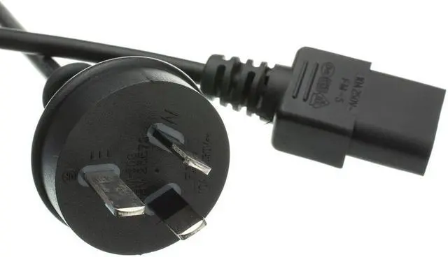 Alt view image 2 of 2 - Austrailian Power Cord UL/CSA, 6 ft