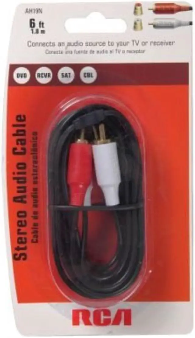 Alt view image 2 of 11 - RCA Stereo Hook-Up Cable (AH19)