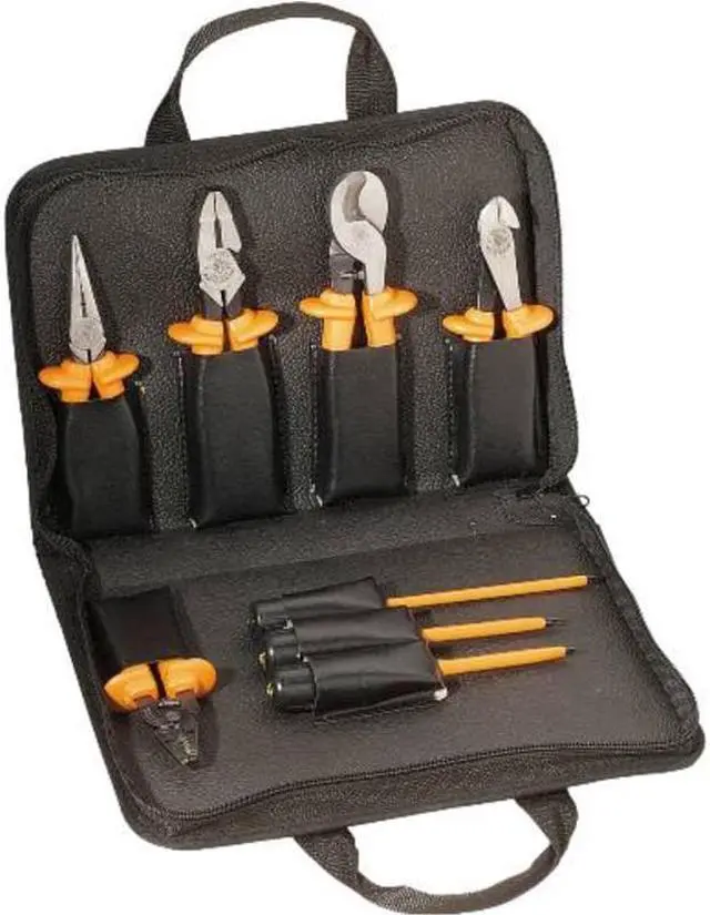 Alt view image 2 of 12 - KLEIN TOOLS 33526 Insulated Tool Set,8 pc.