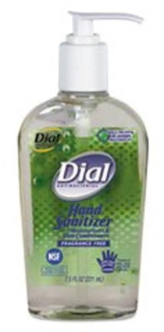 Main image of Dial Professional Antibacterial Gel Sanitizer with Moisturizer, 7.5 oz, Fragrance-Free