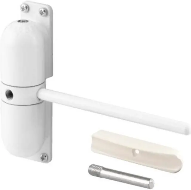 Main image of Prime-Line Gibcloser White Safety Spring Door Closer KC10HD
