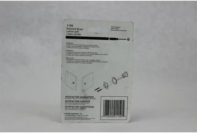 Alt view image 2 of 4 - Belwith, 1150, Zinc, Cylinder Replacement Rim