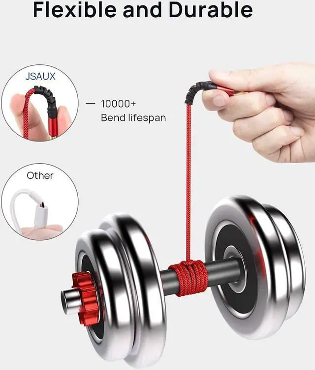 Alt view image 7 of 7 - Mini USB Cable[2-Pack 3.3ft+6.6ft] USB 2.0 Type A to Mini B Fast Charging Braided Cord Compatible with Blue Yeti Microphone Garmin Nuvi GPS 50 55 Ti-84 Plus CE Canon Rebel t7 Camera Gopro Red