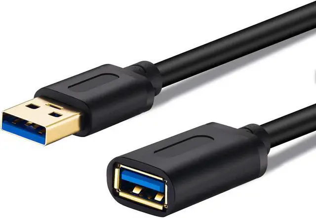 Alt view image 2 of 7 - USB 3.0 Extension Cable 20Ft,USB 3.0 High Speed Extender Cord Type A Male to A Female for Playstation, Xbox, USB Flash Drive, Card Reader, Hard Drive,Keyboard, Printer, Scanner(20Ft/6M)
