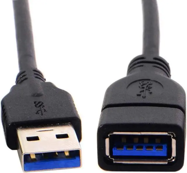 Alt view image 4 of 5 - USB 3.0 Type-A Extension Cable USB 3.0 Type-A Male to Female 20cm 5Gbps Data Transfer