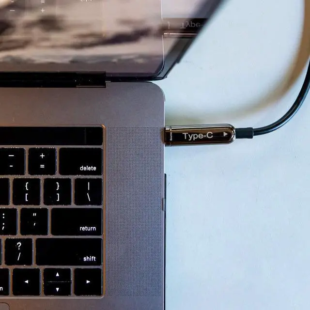 Alt view image 4 of 6 - USB C Cable 50ft Fiber Optic (USB 3.1 Type C to Type C Cable) by Pacroban