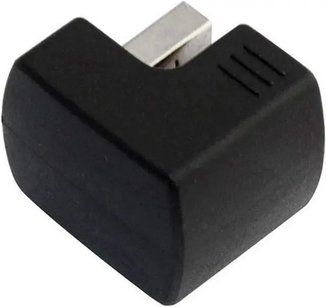 Alt view image 5 of 5 - USB Type A to Type A Adapter Up & Down Angled USB 3.0 Adapter A Male to Female Extension 180 Degree 5Gbps