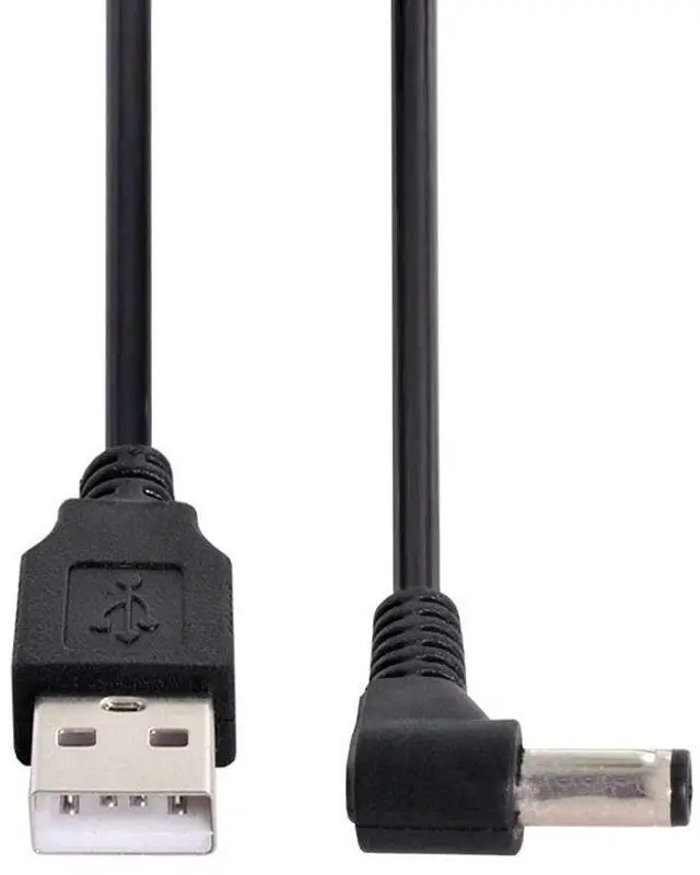 Main image of USB 2.0 Type A Male to 5.5 x 2.5mm DC 5V Power Plug Barrel Connector Charge Cable 80cm