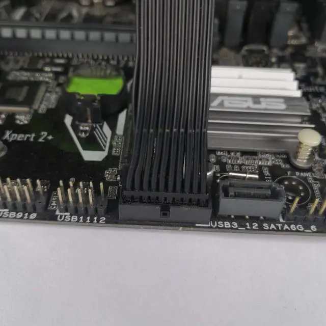 Alt view image 5 of 5 - 2 Pack USB 3.0 Header Extension Cable, JoyReken Low Profile USB 3.0 Internal 19/20 Pin Header Extender | USB 3 Motherboard Adapter | 5.9 inch