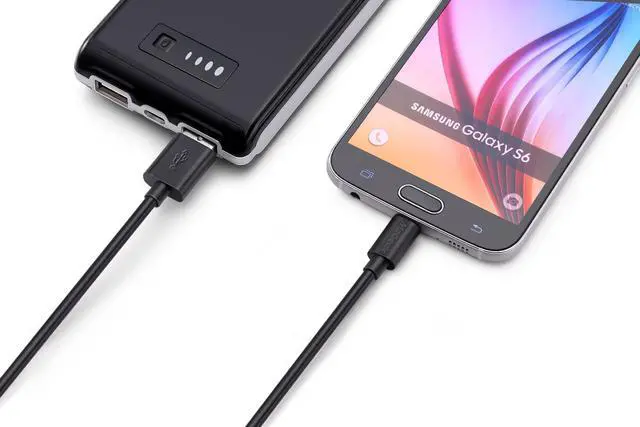 Alt view image 4 of 7 - Micro USB Cable [3.3ft/5-Pack] Fast Charge Mobile Phone Charging Cord Data Cables for  Motorola LG Google Nokia and More(5 Colors)