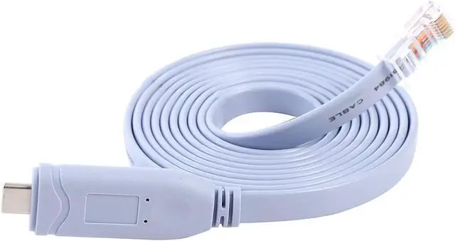Main image of Dathuil USB-C Console Cable, 6Ft USB C to RJ45 Console Cable, FTDI USB Type C to RJ45 Serial Cable Compatible with Cisco, Router, NETGEAR, TP-Link, Windows, macOS, Linux
