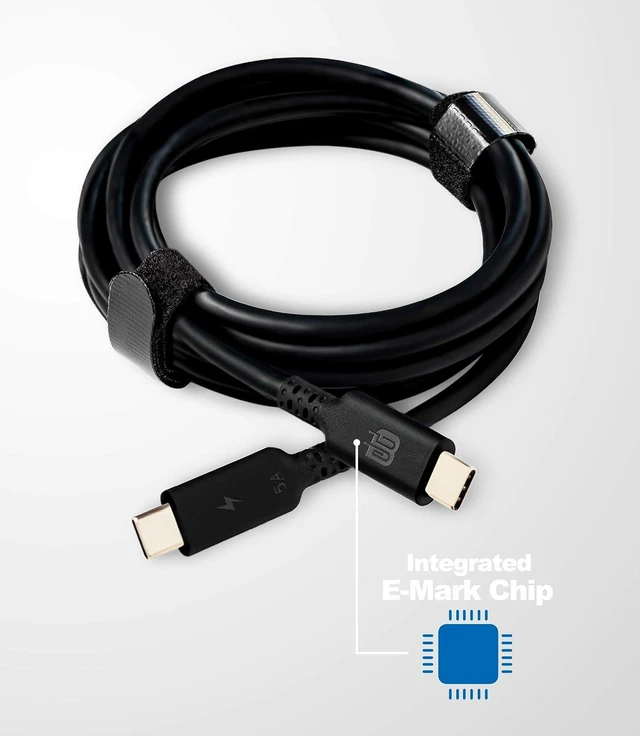 Alt view image 4 of 6 - USB C Cable 100W 6.6ft, BLAUBECK TPE Cord USB C to USB C Fast Charge 5A 20V, Compatible with MacBook Pro, iPad Pro/Air, Dell XPS, Samsung Galaxy S21 Ultra, Note 20, Note 10 Plus, S20