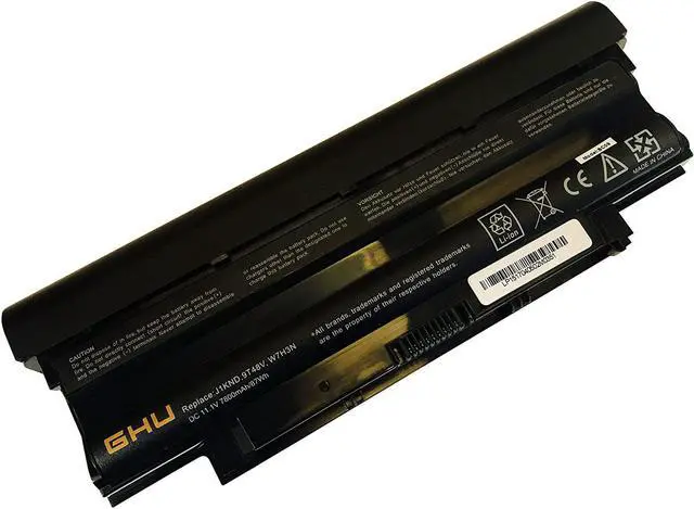 Main image of New GHU 9 Cell 87 WH Battery Replacement for J1KND YXVK2 312-0233 312-0234 312-1201 04YRJH 07xfjj 0gk2x6 Compatible with Dell N5010 M5110 M5010 M5040 M5030 N5010 N5030 N5040 N5050 N7110