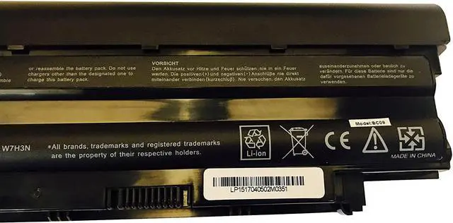 Alt view image 5 of 7 - New GHU 9 Cell 87 WH Battery Replacement for J1KND YXVK2 312-0233 312-0234 312-1201 04YRJH 07xfjj 0gk2x6 Compatible with Dell N5010 M5110 M5010 M5040 M5030 N5010 N5030 N5040 N5050 N7110