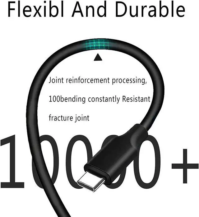 Alt view image 4 of 6 - 45W Type C Quick Laptop Charger for Acer Chromebook Spin 11 13 R13 14 15 CP311 CP311-1H CP311-1H-C1FS CP315 CP315-1HT CP315-1H-P8QY CP713 CP713-1WN Power Cord for Acer