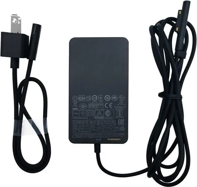 Main image of QINGYUX 44W 15V 2.58A Power Supply Compatible with Microsoft Surface Pro 6 Pro 5 1796 1800 Laptop AC Adapter Charger Power Cord USB Charging Port