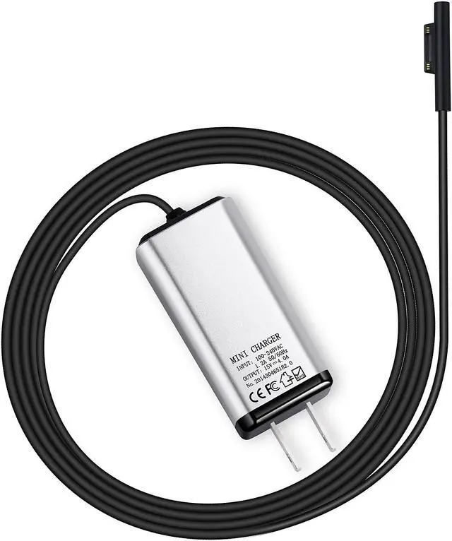 Main image of YGJ Surface Book Charger 65W Compatible with Surface Pro 3/4/5/6/7 Power Supply Adapter, Compatible for Both Microsoft Surface Book Laptop/Tablet, Works with 65W&44W&36W&24W, 6.56Ft Power Cord
