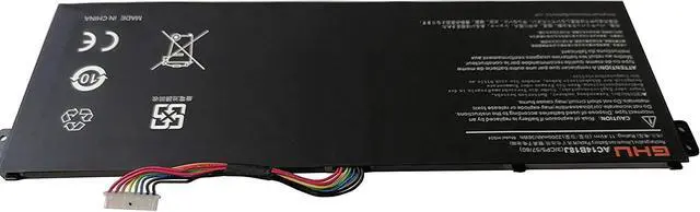 Alt view image 4 of 6 - GHU New AC14B18J Battery Compatible with Acer AC14B18J Laptop Battery, CE FCC UL Tested, Reusable for Over 500 Cycles, Fast Charging for Acer Aspire E3-111 Premium Grade A Polymer Cell [11.4V 36Wh]