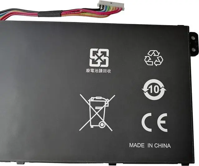 Alt view image 6 of 6 - GHU New AC14B18J Battery Compatible with Acer AC14B18J Laptop Battery, CE FCC UL Tested, Reusable for Over 500 Cycles, Fast Charging for Acer Aspire E3-111 Premium Grade A Polymer Cell [11.4V 36Wh]