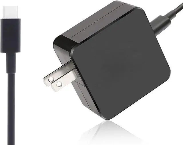 Main image of 65W 45W Type C USB Chromebook Adapter Charger Replacement for HP Spectre x360 14 14A G5 11 11A G6 G7 EE Spectre Elite x2 EliteBook 840 850 1030 G3 1040 14-ca051wm 14-ca061dx Laptop Power Supply Cord