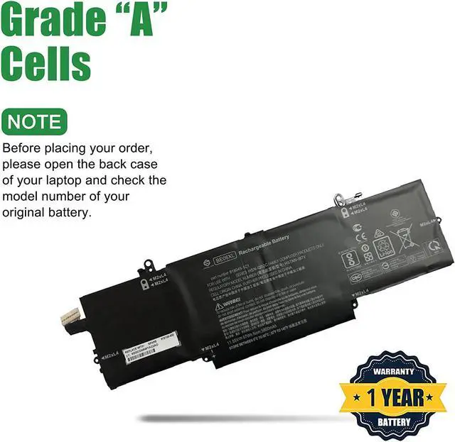 Alt view image 3 of 5 - JIAZIJIA BE06XL 918108-855 918045-1C1 HSTNN-IB7V Battery for Hp Elitebook 1040 G4 Series 918045-171 HSTNN-DB7Y 918045-2C1 918180-855